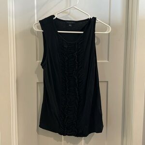 Banana republic ruffled tank